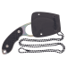 Couteau de cou karambit Herbertz 572904 lame 4cm manche G10 noir + étui