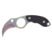 Couteau de cou karambit Herbertz 572904 lame 4cm manche G10 noir + étui