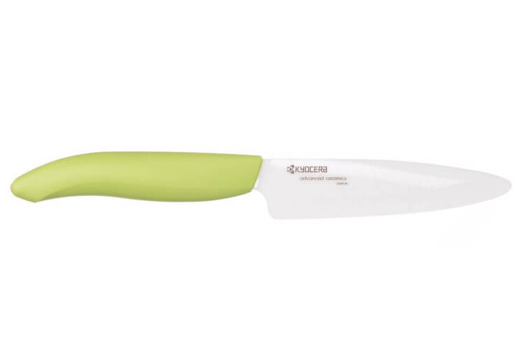 Couteau d'office Kyocera lame céramique 11 cm manche vert