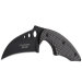 Couteau de cou karambit Herbertz 575706 lame 6cm manche aluminium + étui