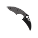Couteau de cou karambit Herbertz 575706 lame 6cm manche aluminium + étui