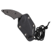 Couteau de cou karambit Herbertz 575706 lame 6cm manche aluminium + étui