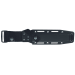 Couteau bowie Herbertz 117618 lame semi-dentée 17,5cm manche polymère noir + étui