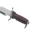 Couteau Herbertz 103727 lame en inox 27cm manche en bois de pakka avec étui