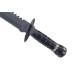 Couteau Herbertz 104125 lame en inox 25,7cm manche en métal avec boussole + étui