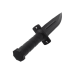 Couteau Herbertz 109118 lame semi-dentée 18,2cm manche polymère noir + étui