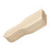 Lot de 6 spatules à raclette 13,5cm en bois de hêtre