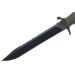 Couteau Herbertz 100517 lame 16,5cm manche polymère vert + étui