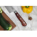 Couteau santoku Fukito Rosewood Damas 67 couches 18cm manche bois de rose