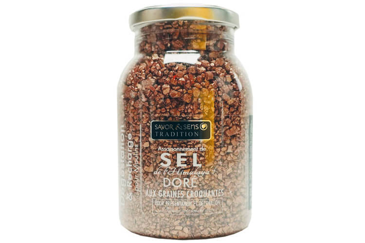 Recharge sel doré et graines croquantes Savor&Sens - 600g