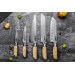 Couteau d'office Fukito Pakka San Mai 9cm
