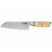 Couteau santoku Fukito Pakka San Mai alvéolé 18cm