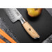 Couteau santoku Fukito Pakka San Mai alvéolé 18cm