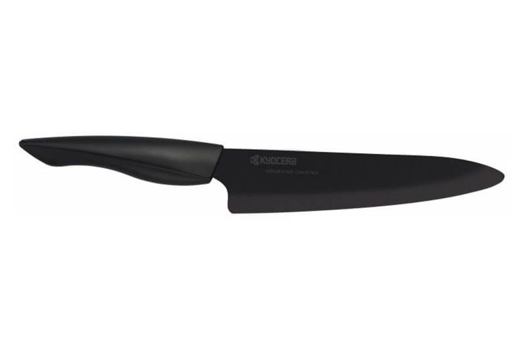 Couteau de Chef Kyocera lame 18 cm en c&eacute;ramique noire