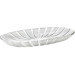 Plat de service transparent Guzzini Grace en acrylique 38x19x4,5cm