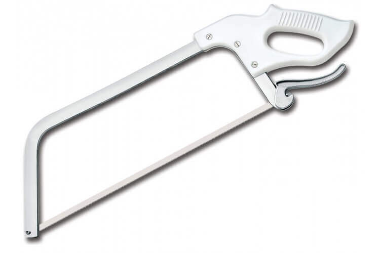 Scie de boucher américaine Bargoin acier inox lame 50 cm