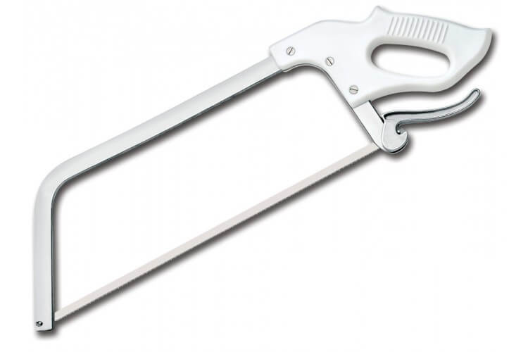 Scie de boucher américaine Bargoin acier inox lame 45cm