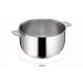 Set de 3 casseroles Lagostina Salvaspazio en inox 16, 18 et 20cm + poignée amovible + détergent