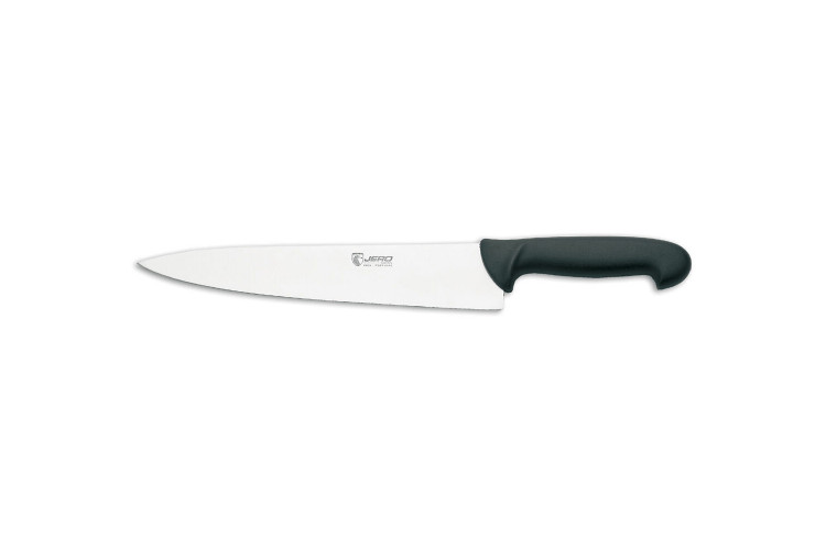 Couteau de tour/chef Jero Ecoline manche surmoul&eacute; noir 15cm