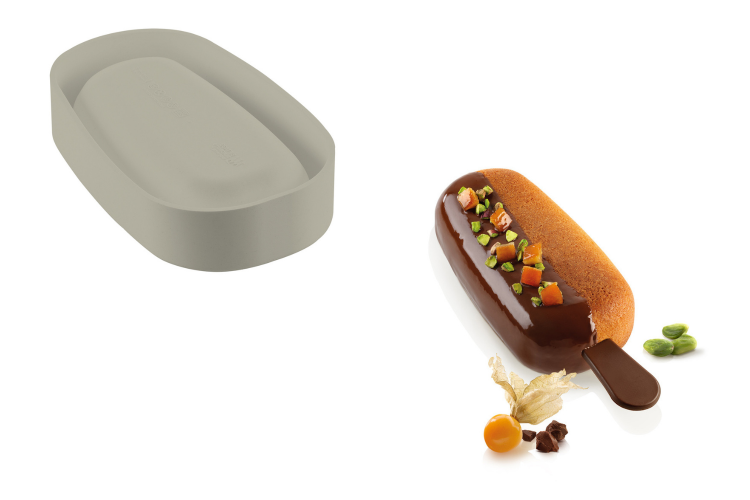 Moule silicone 3D Silikomart Gel01 forme esquimaux glac&eacute;s XXL