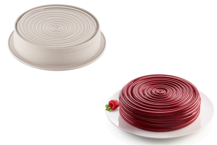 Moule Silikomart Vinile 3D en silicone