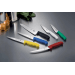 Couteau de boucher Victorinox 5.5208.18 lame 18cm manche fibrox jaune