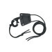 Couteau de cou Black FOX Micro BF.712 tout en acier manche en cordelette nylon avec étui en Kydex