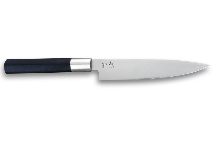 Couteau universel japonais KAI Wasabi Black lame 15cm