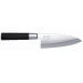 Couteau Deba japonais KAI Wasabi Black lame 15cm
