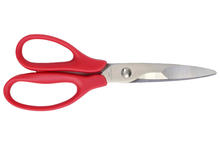Ciseaux de cuisine japonais Sekiryu 21cm rouge