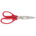 Ciseaux de cuisine japonais Sekiryu 21cm rouge