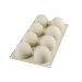 Moule silicone 3D Silikomart Dolce Tartufo 8 portions