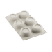 Moule silicone 3D Silikomart Mini dot 6 portions
