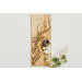 Planche de service en chêne Selbrae House 60x25x2cm - Motif cerf
