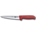 Couteau à désosser et à saigner Victorinox 5.5601.16 lame 16cm manche en fibrox rouge