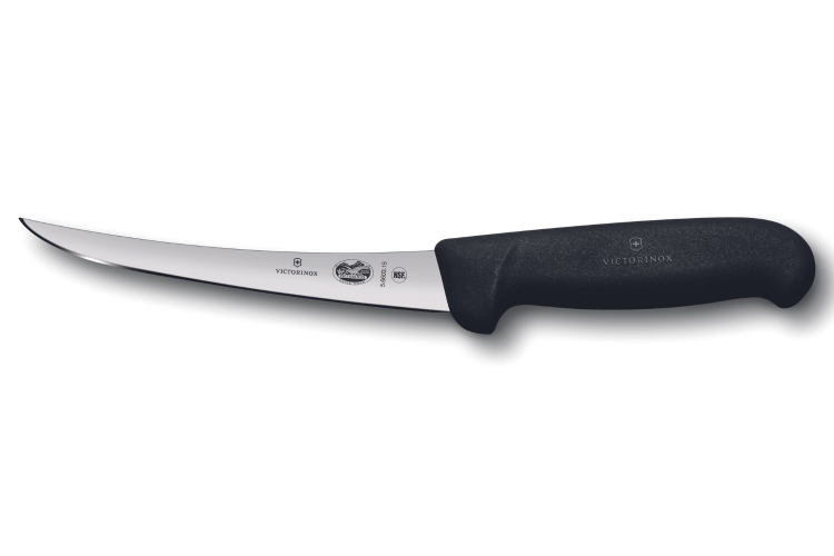 Couteau &agrave; d&eacute;sosser Victorinox 5.6603.15 lame 15cm manche en fibrox noir