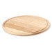 Planche à pizza Continenta 33cm avec rigole en bois d'hévéa
