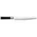 Couteau à pain japonais KAI Wasabi Black lame dentelée 23cm