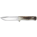 Couteau Puma IP Nordic I Stag 310712 lame 11,4cm manche bois de cerf + étui cuir