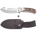 Couteau Puma IP Schwarzwild 338212 lame guthook 12cm manche bois de cerf + étui en cuir