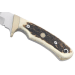 Couteau Puma IP Mountain 320114 lame 14,5cm manche bois de cerf + étui en cuir