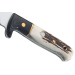 Couteau Puma IP Wildmeister Stag 366212 lame 11,8cm manche bois de cerf/micarta + étui en cuir