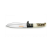 Couteau Puma IP Wildmeister Stag 366212 lame 11,8cm manche bois de cerf/micarta + étui en cuir