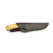 Couteau Puma IP Montero Olive 328512 lame 12cm manche olivier  + étui en cuir