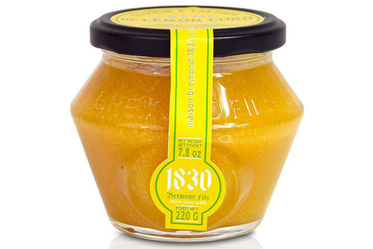 Crème de Lemon Curd à l'huile d'olive et au romarin Maison Brémond - 220g