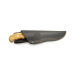 Couteau Puma IP Outdoor Hunter Olive 332211 lame 10,6cm manche olivier + étui en cuir