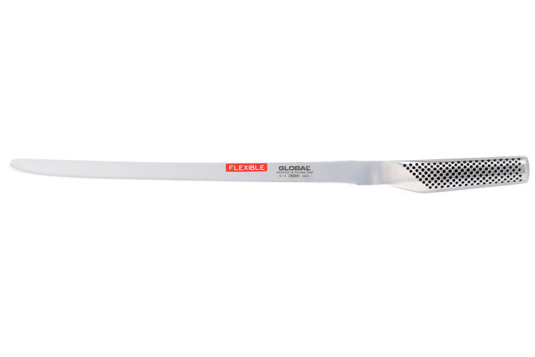 Couteau &agrave; trancher Global G10 lame flexible 31cm