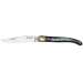 Couteau pliant Laguiole G.DAVID 1771 manche en corne avec mitre en laiton