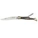 Couteau pliant Laguiole G.DAVID 1731 manche en corne + tire bouchon