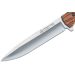 Couteau Puma IP Chispero 335615 lame 15cm manche bois de bocote + étui en cuir + allume-feu